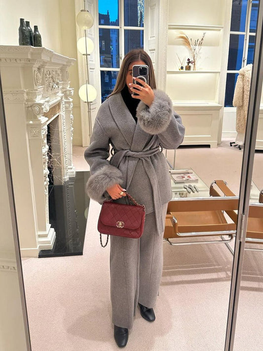 Women's Grace Faux Fur Coat