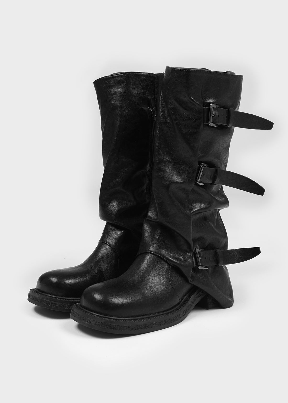 Women's Shuraki Buckle Warmer Leather Mid Boots