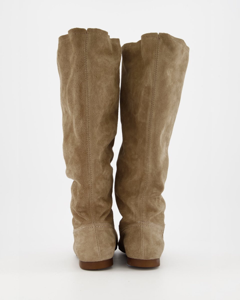 Women's Sumtachi Suede Boots Taupe