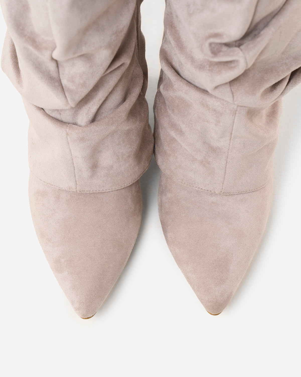 Women's Lavista Slouchy Suede Knee High Boots Taupe