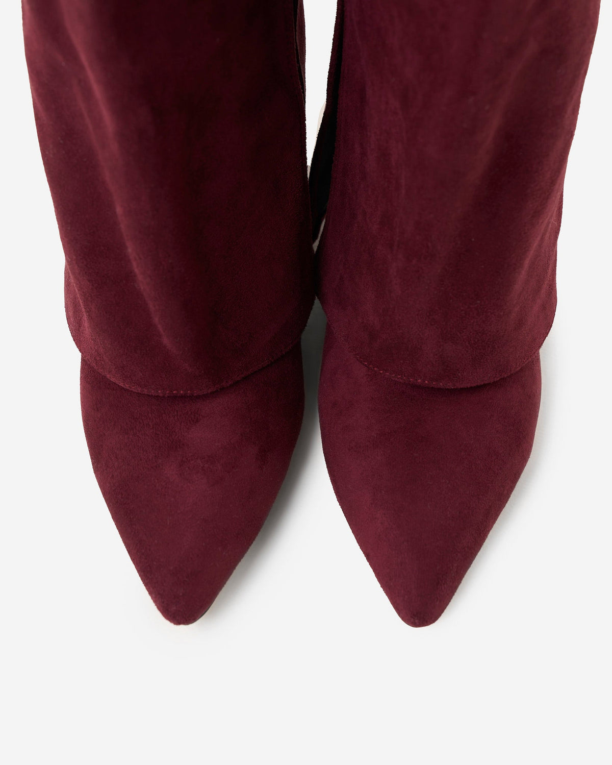 Women's Lavista Suede Knee High Boots Burgundy