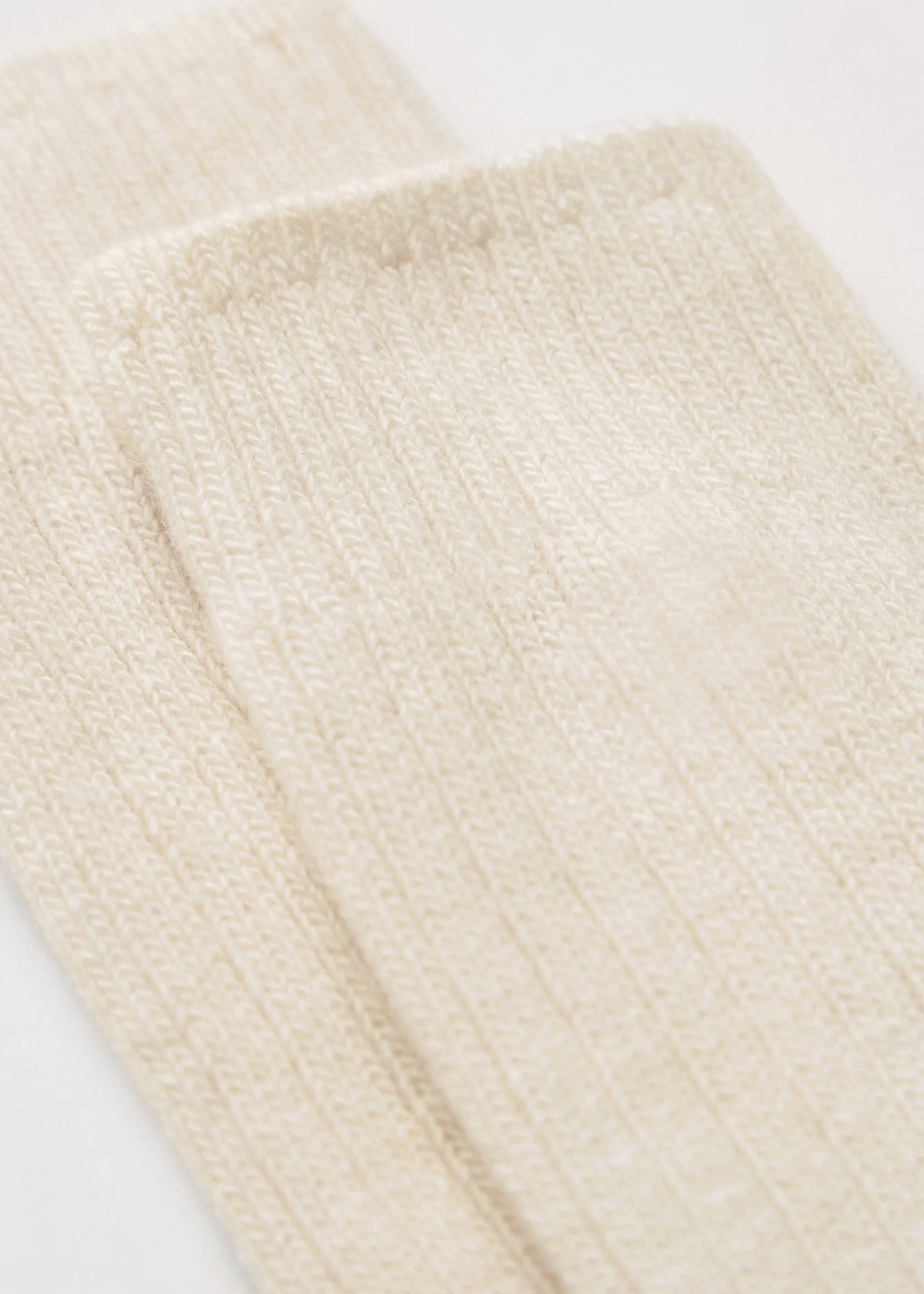 Women's Ribbed Wool Knee High Socks