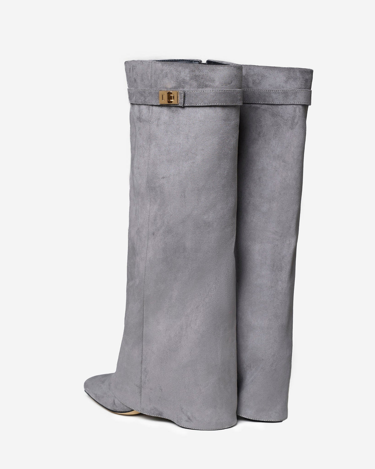 Women's Lavista Suede Knee High Boots Grey