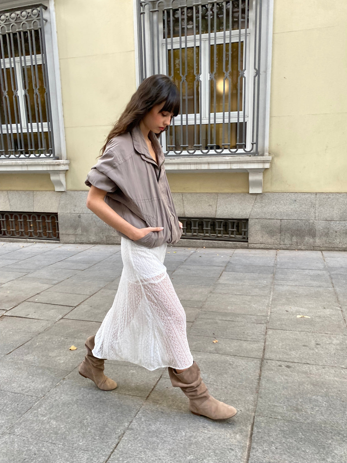 Women's Sinchi Suede Boots Taupe