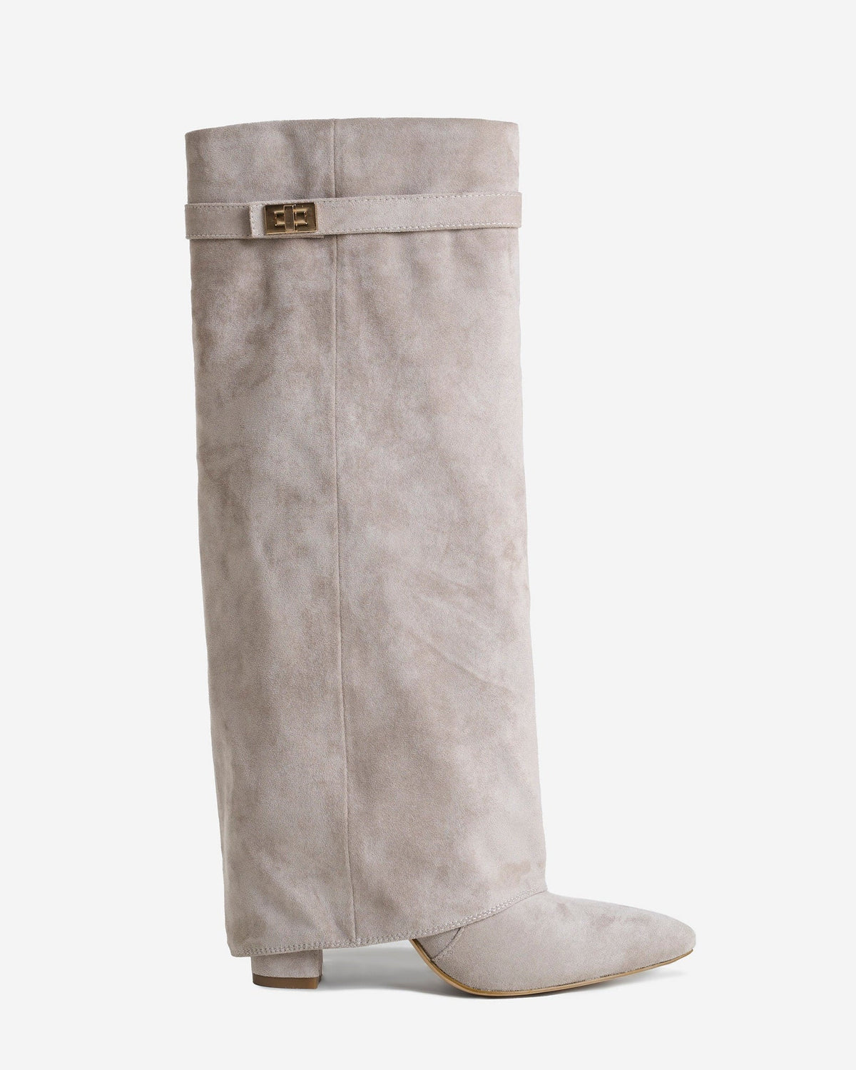 Women's Lavista Suede Knee High Boots Taupe
