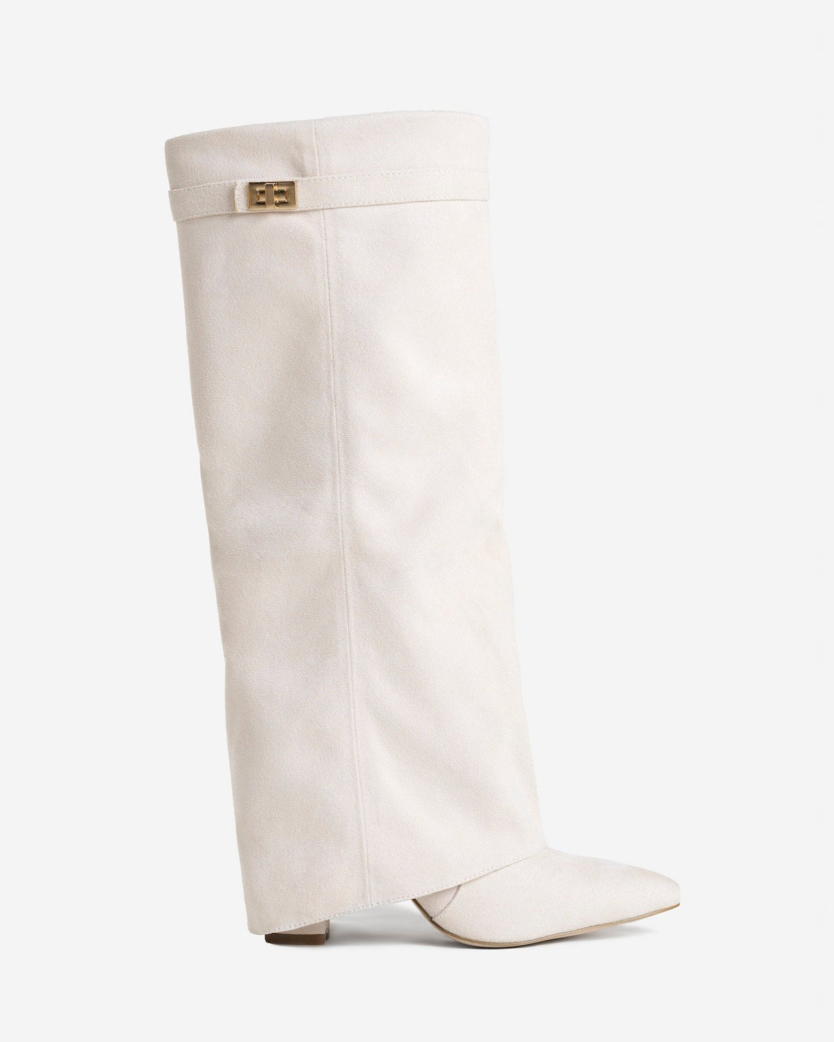 Women's Lavista Suede Knee High Boots Creamy