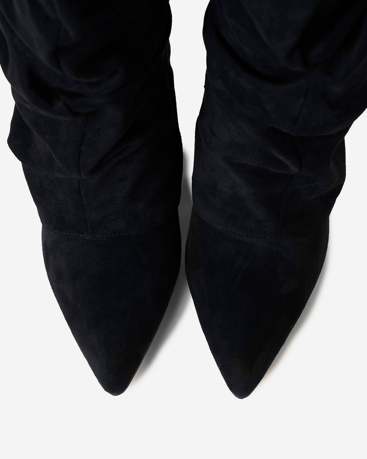 Women's Lavista Slouchy Suede Knee High Boots Black