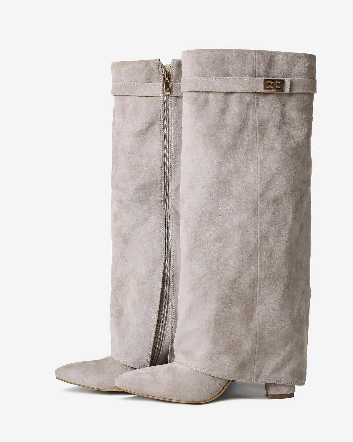 Women's Lavista Suede Knee High Boots Taupe