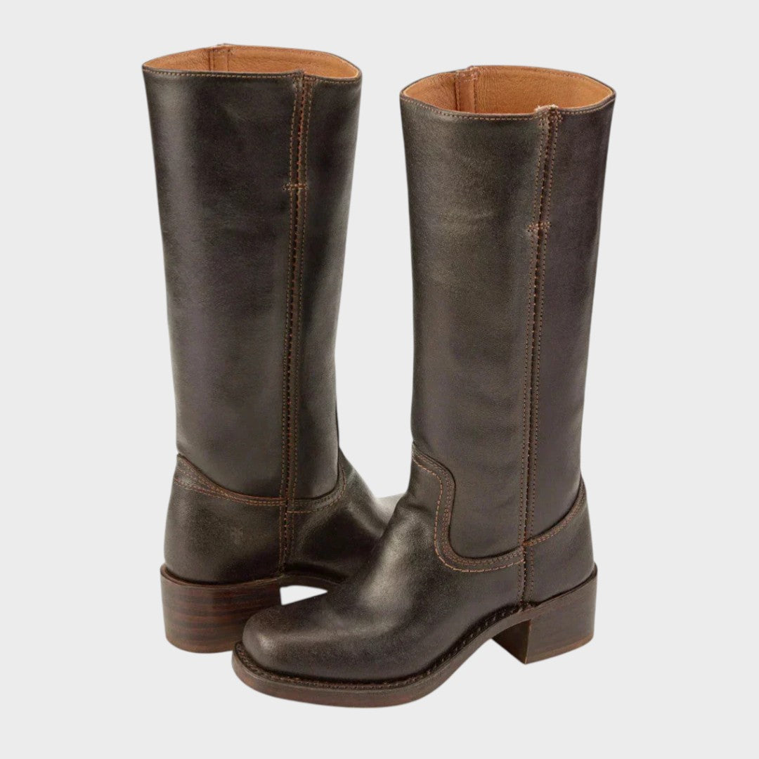Women's Classic Elegant Knee-High Riding Boots