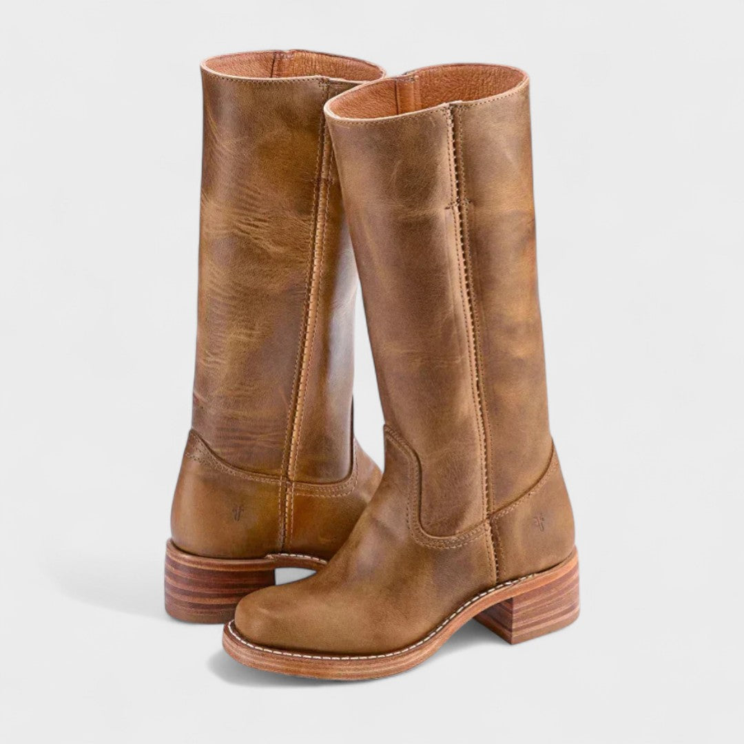 Women's Classic Elegant Knee-High Riding Boots