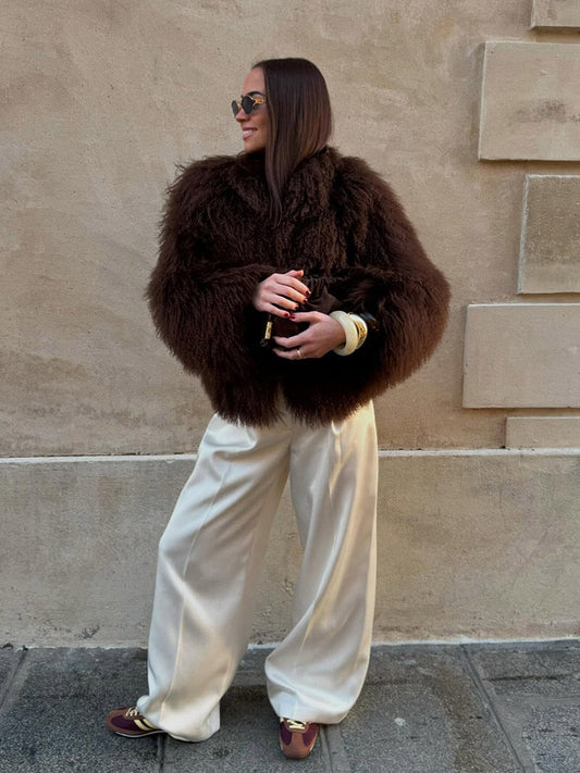 Women's Bella Faux Fur Coat