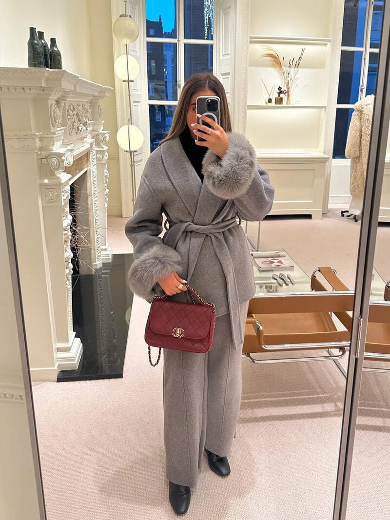 Women's Grace Faux Fur Coat