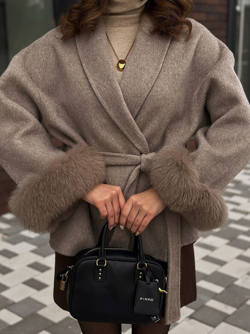 Women's Grace Faux Fur Coat