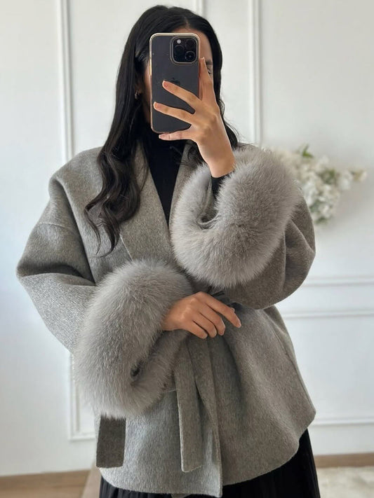 Women's Grace Faux Fur Coat