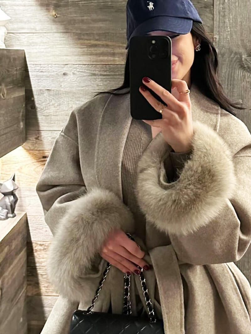 Women's Grace Faux Fur Coat