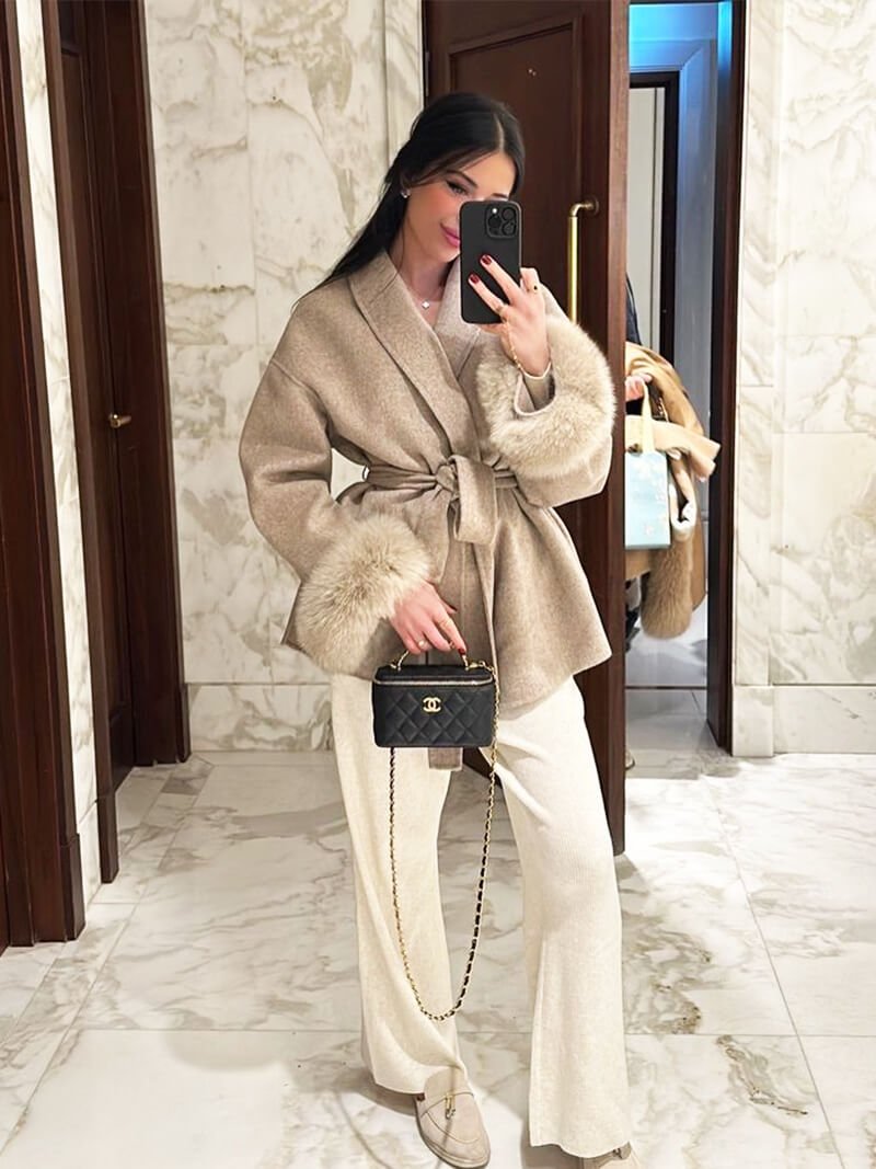 Women's Grace Faux Fur Coat