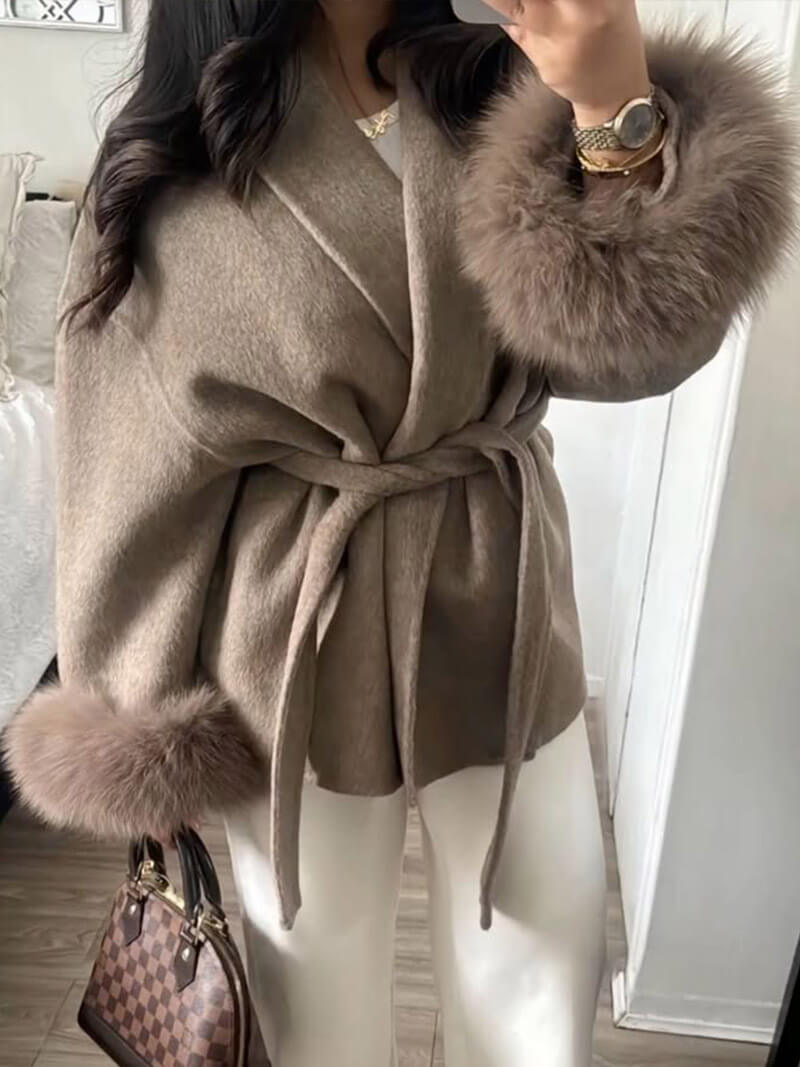 Women's Grace Faux Fur Coat