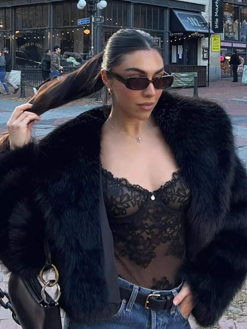 Women's Jenna Faux Fur Coat