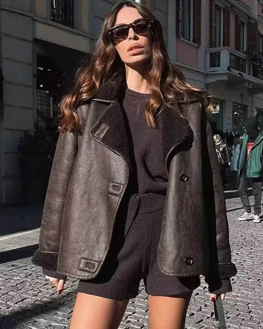 Women's Laila Faux Leather Jacket
