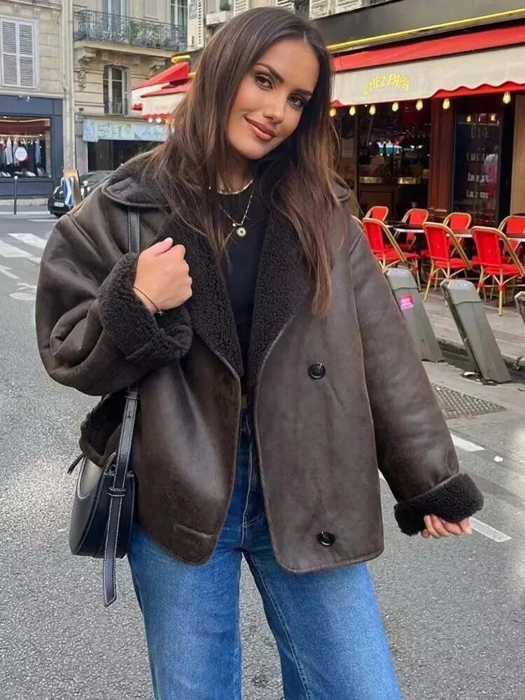 Women's Laila Faux Leather Jacket
