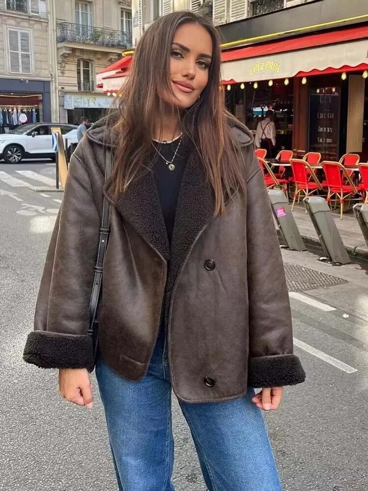 Women's Laila Faux Leather Jacket