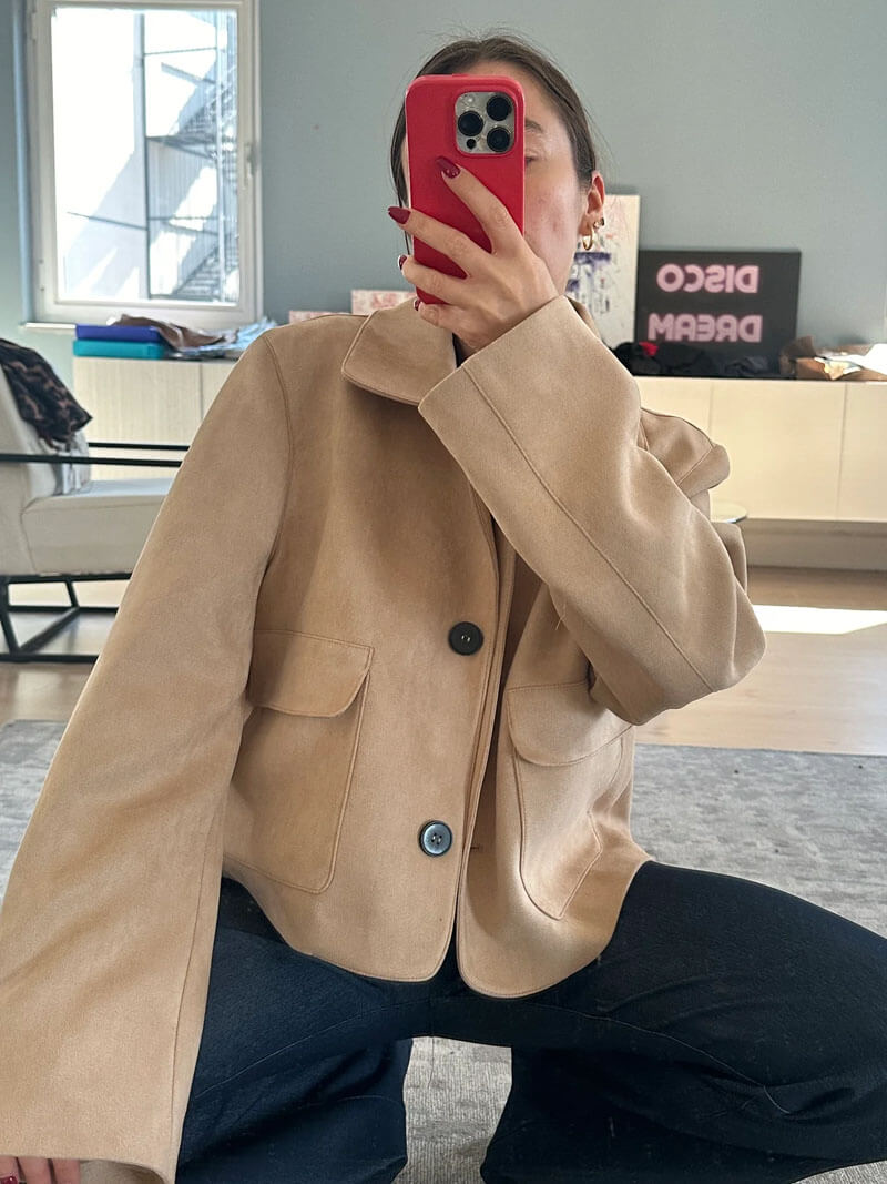 Women's Marissa Faux Suede Jacket