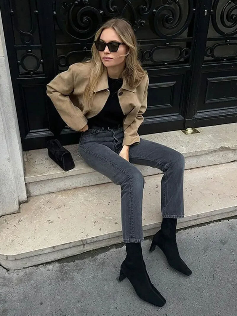 Women's Marissa Faux Suede Jacket