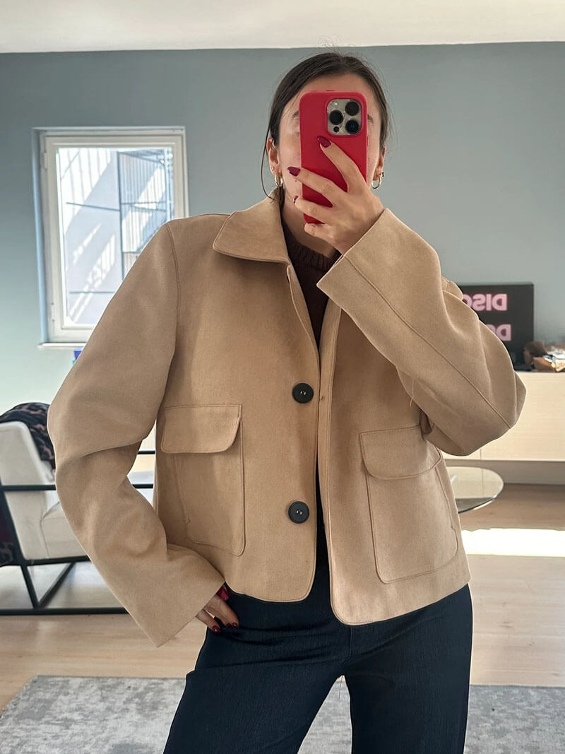 Women's Marissa Faux Suede Jacket
