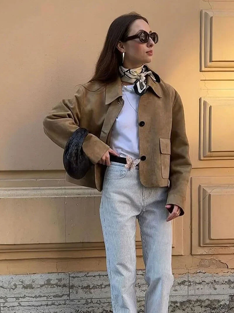 Women's Marissa Faux Suede Jacket